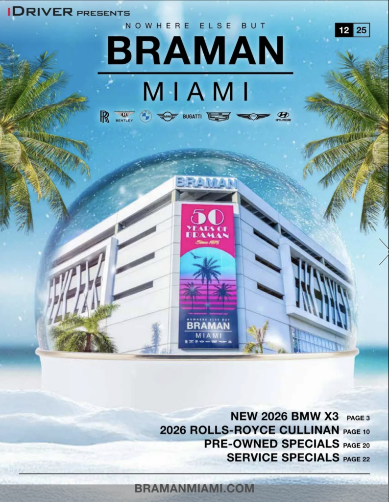 Braman Miami Bentley Rolls Royce by iDriver Presents